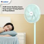 Jual Kipas Angin Gree Green Wind Fan 14 Inch 3 Level Speed Model GCF-14IGN