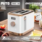 Mito Digital Toaster Pemanggang Roti Toast 100