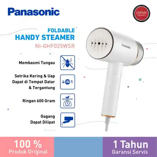 Panasonic Garment Steamer Setrika Pakaian NI-GHF025 WSR